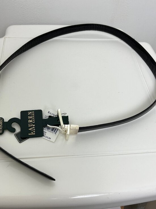 Lauren Ralph Lauren Womens Reversible Black Belt M NEW main image 8